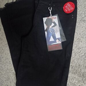 High Rise Black Jeans